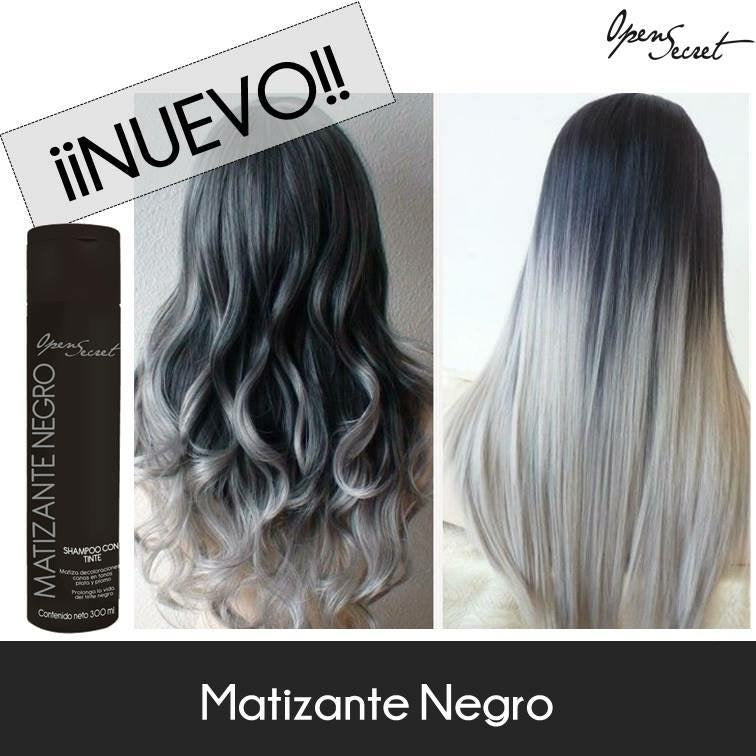 NEW SHAMPOO MATIZANTE NEGRO TONING SHAMPOO Open Secret 10.14 fl