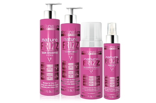 Anti-Frizz Hair Treatment Pack 4