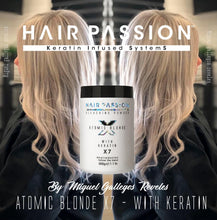 Hair Passion X7 ATOMIC BLONDE BLEACHING POWDER 1.1 lb/ 500 gr HAIR PASSION