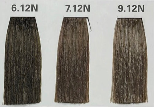 7.12N (WARM BEIGE BROWNS)  AEN COLOR PLEX 4.06 Fl. Oz./120ml.