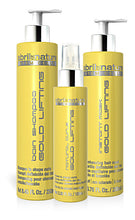 Gold Lifting Pack (3) #abriletnature /Bain Shampoo Gold Lifting 8.45fl.oz/ Instant mask Gold Lifting 6.76 fl.oz/Natural Curls Gold Lifting 3.38 fl.oz