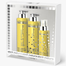 Gold Lifting Pack (3) #abriletnature /Bain Shampoo Gold Lifting 8.45fl.oz/ Instant mask Gold Lifting 6.76 fl.oz/Natural Curls Gold Lifting 3.38 fl.oz